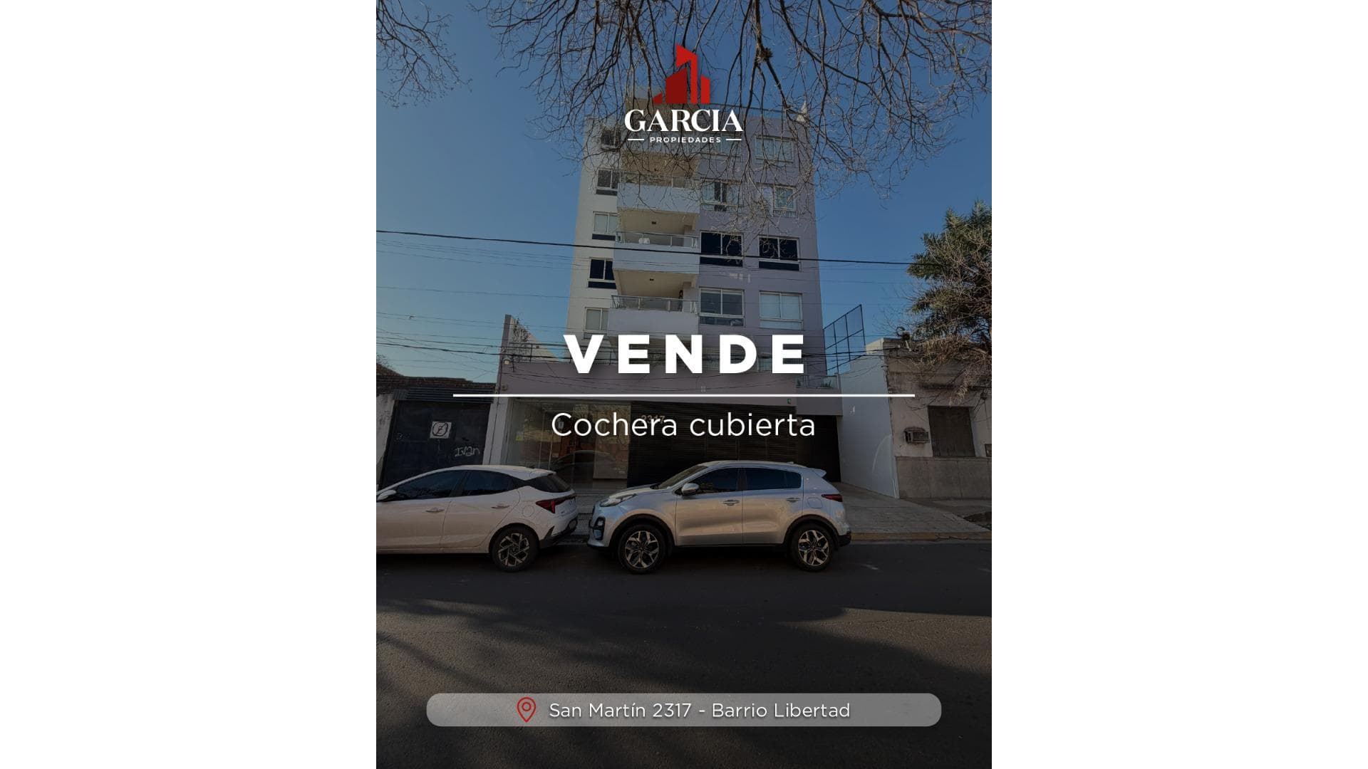 VENDE COCHERA CUBIERTA