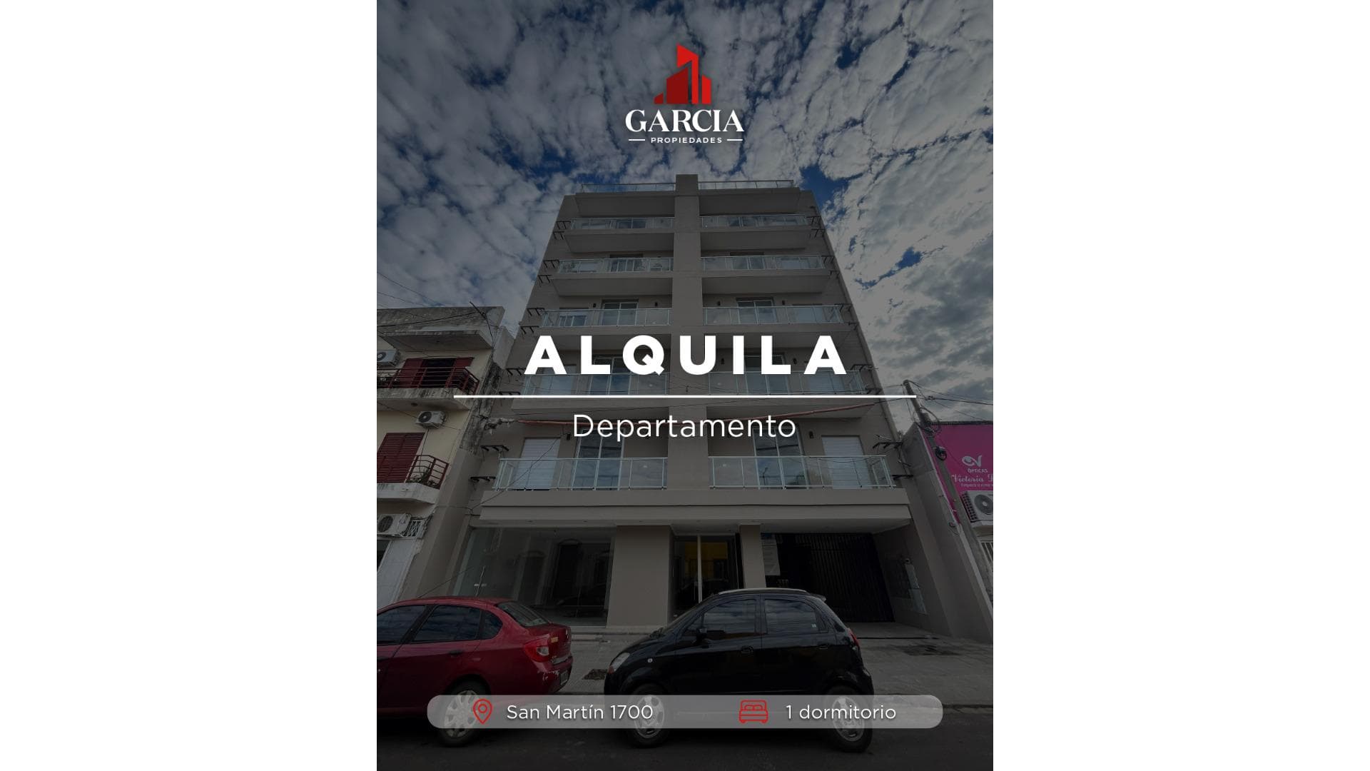 ALQUILO DEPARTAMENTO A ESTRENAR 1 DORMITORIO