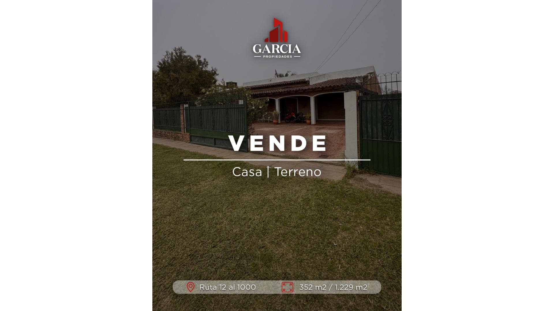 Casa + terreno 1.000 m2