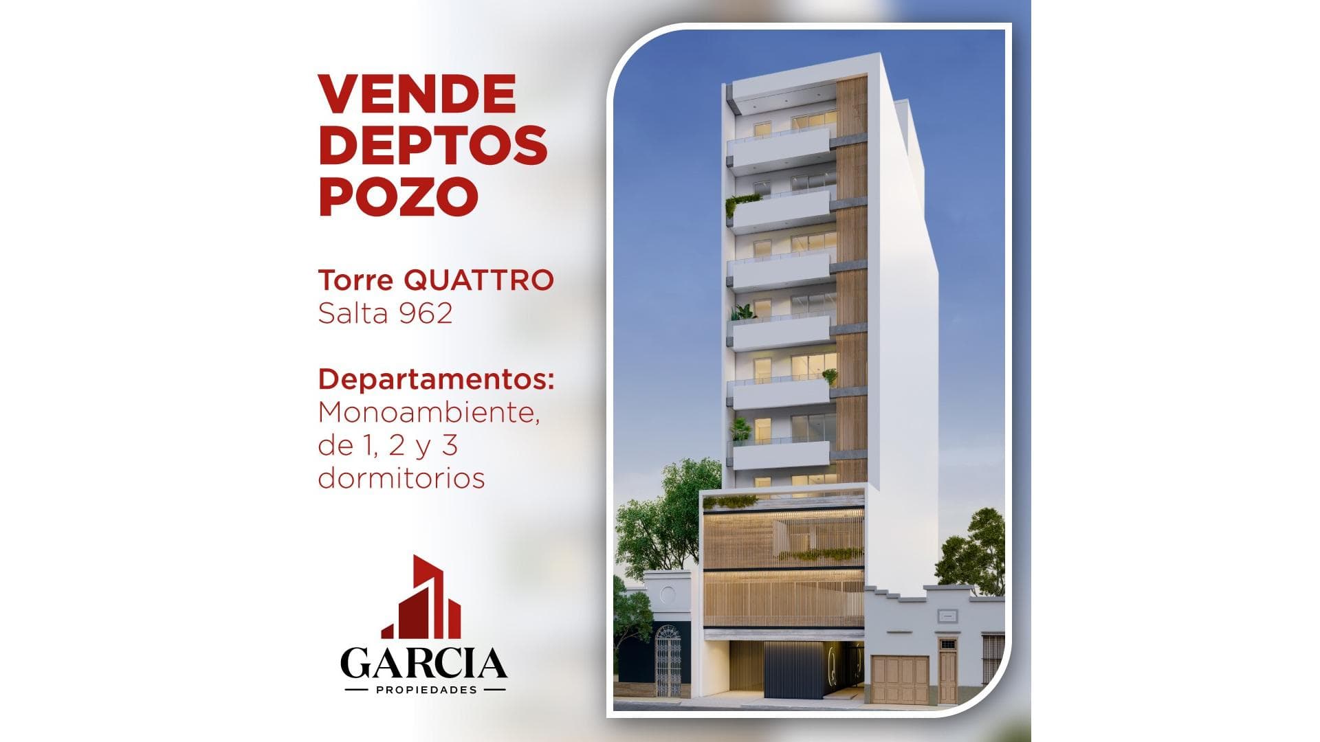 DEPARTAMENTOS DESDE EL POZO