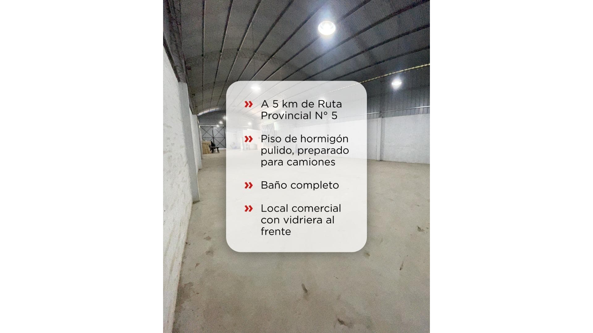 ALQUILA GALPON DE 300 M2 EN SAN LUIS DEL PALMAR - foto 2