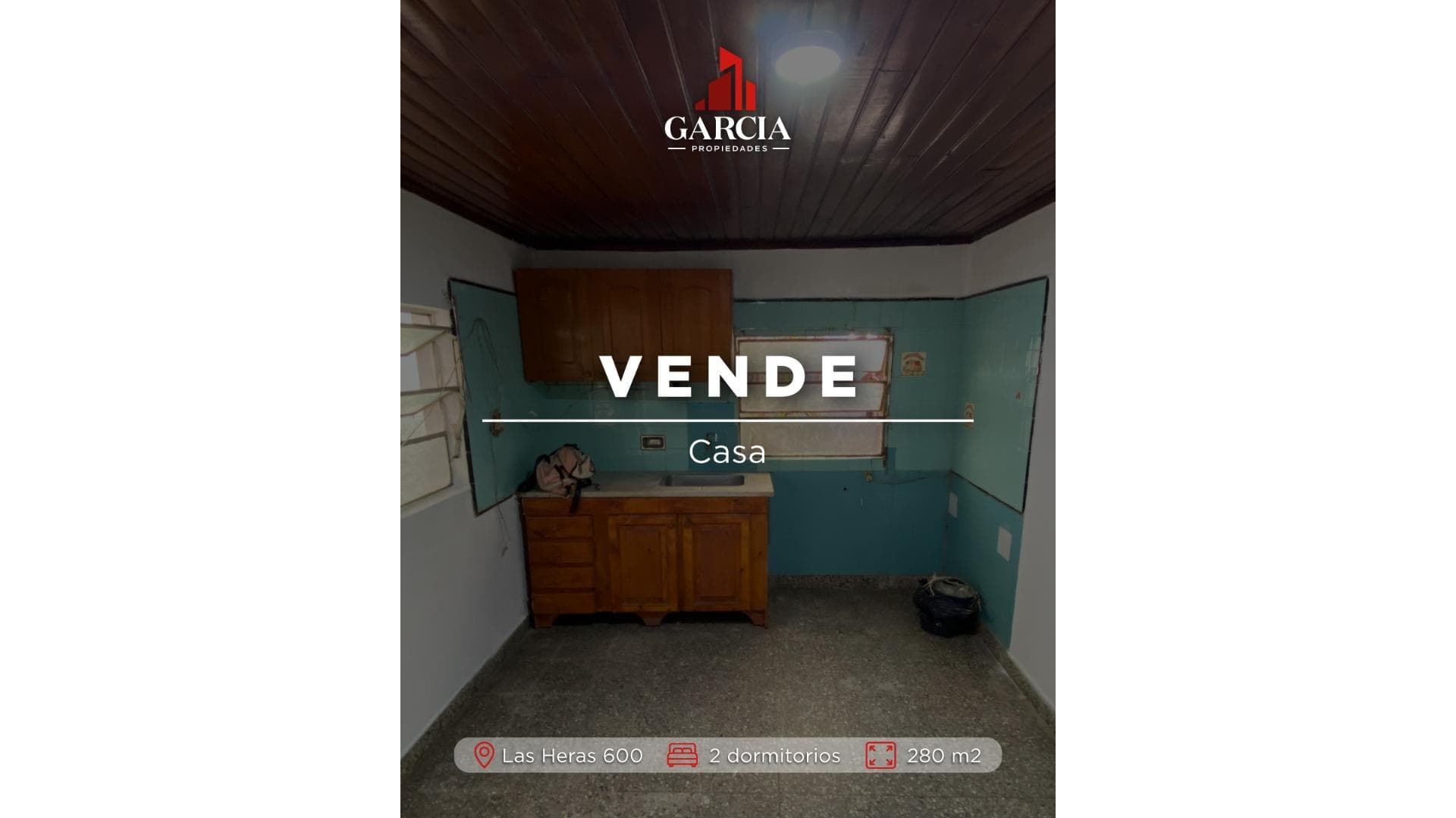 VENDE CASA 2 DORMITORIOS
