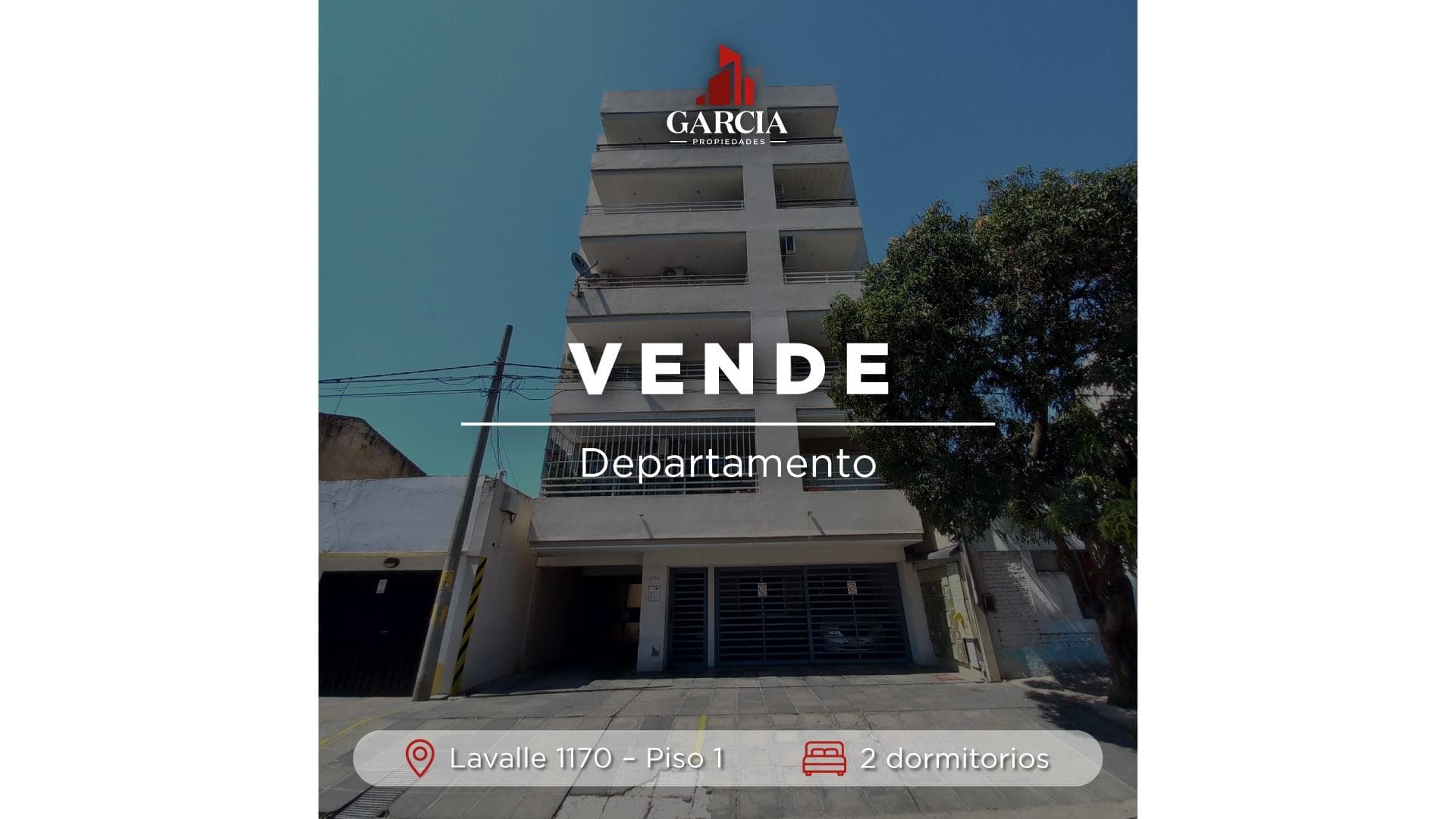 VENDE DEPARTAMENTO 2 DORMITORIOS CON COCHERA