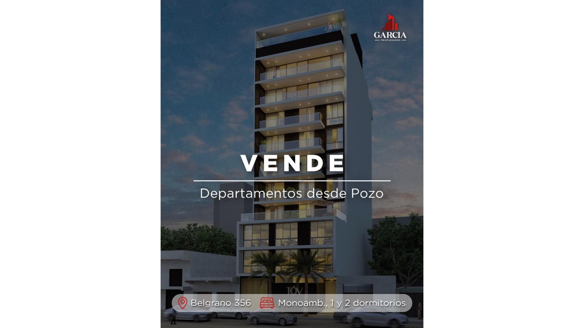 PRE VENTA DEPARTAMENTOS DESDE EL POZO
