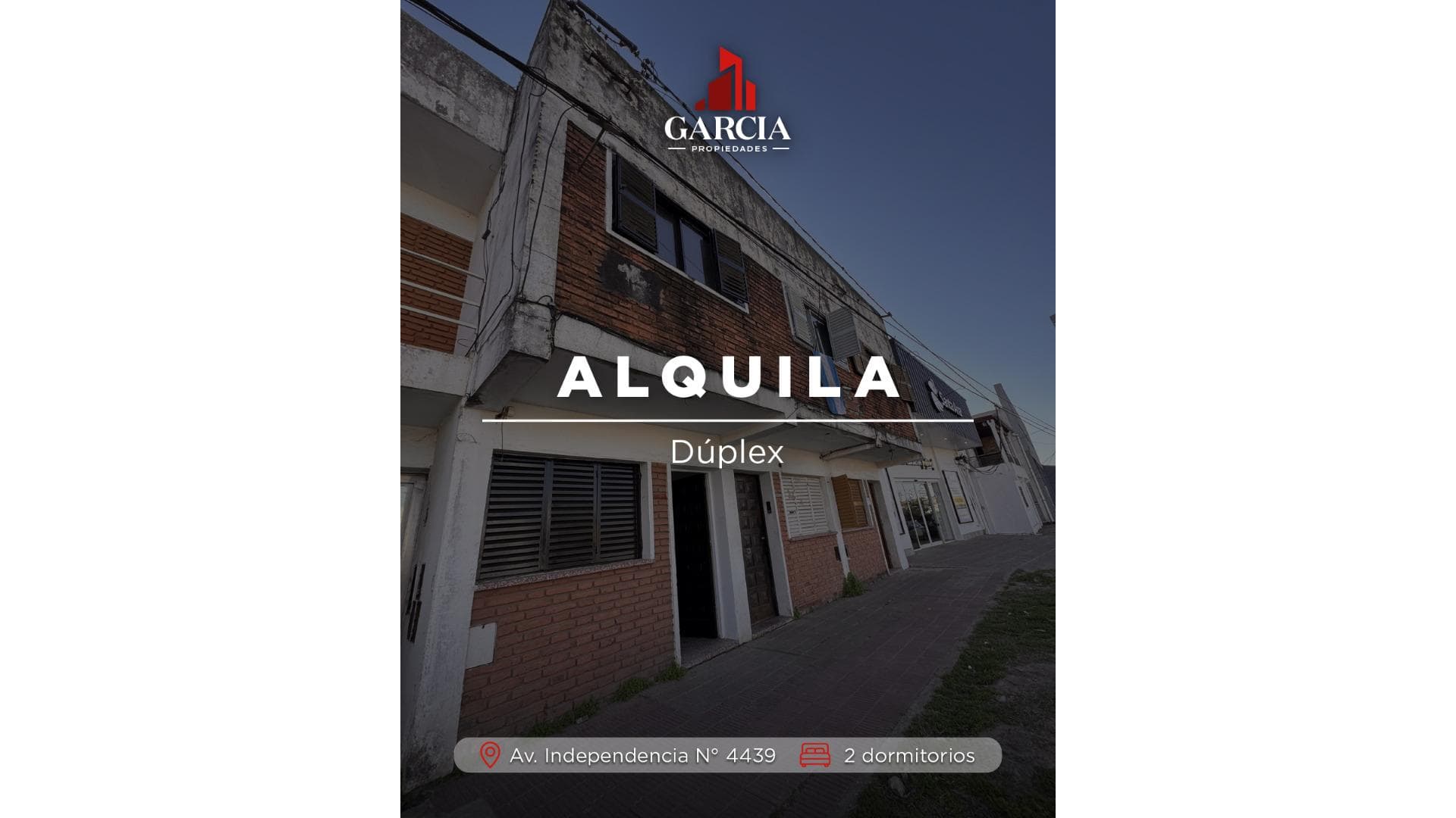 ALQUILA DUPLEX