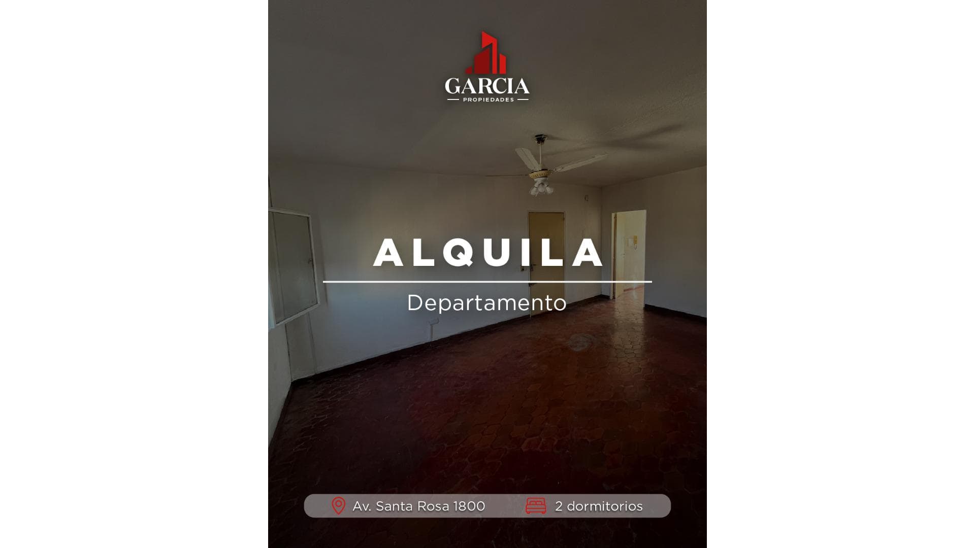 ALQUILA DEPARTAMENTO 2 DORMITORIOS